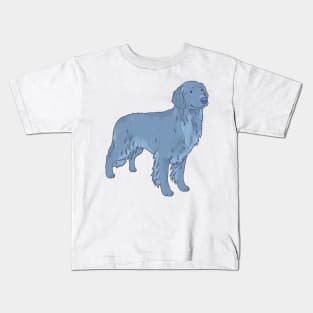 Flat Coated Retriever Kids T-Shirt